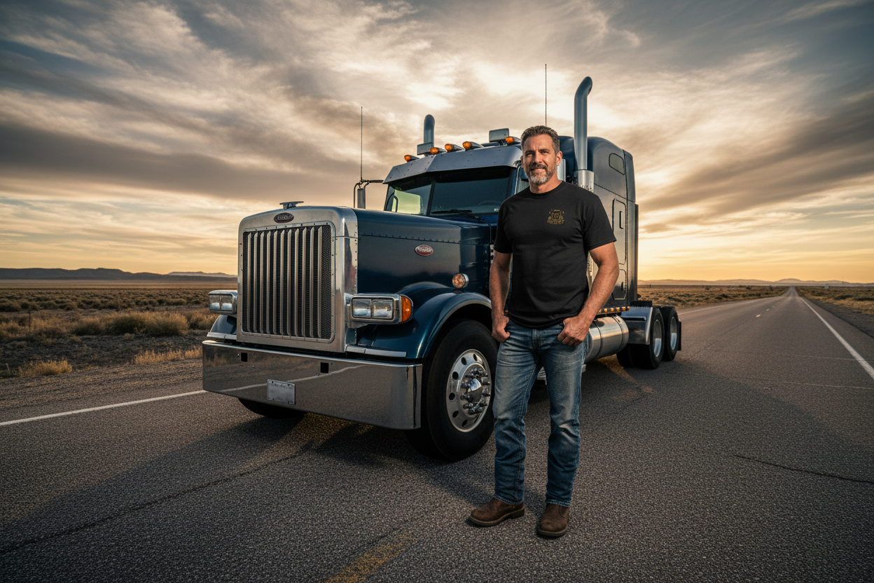 Black - Trucker Model