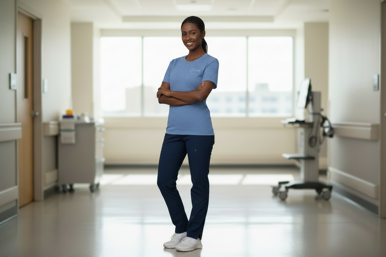 Blue Triblend - Nurse Model