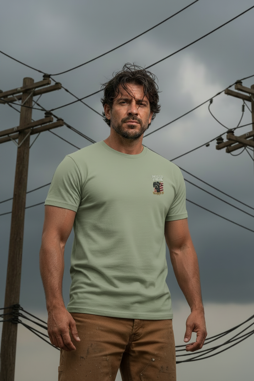 Military Green - Rugged Latino model
