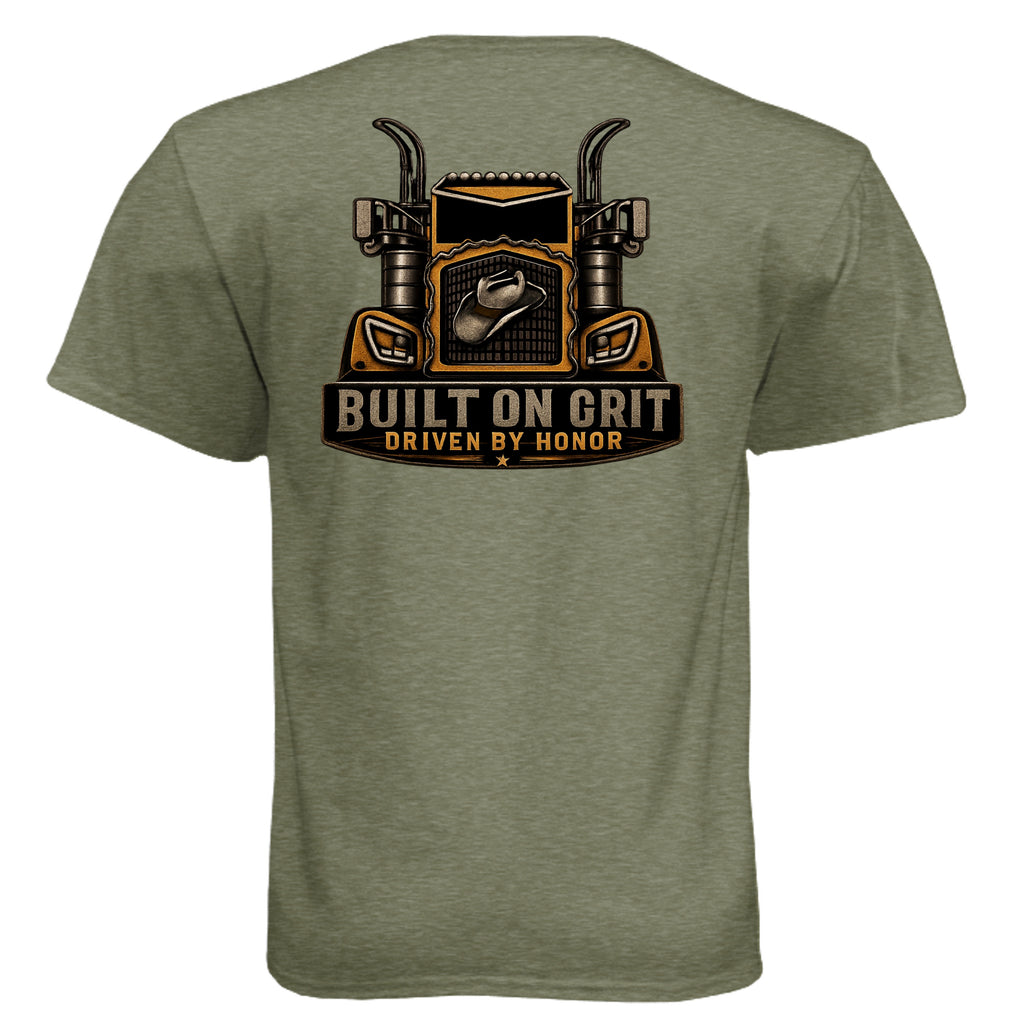 MILITARY GREEN - 6010 - BACK