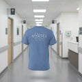 Blue Triblend - 6413 - BACK