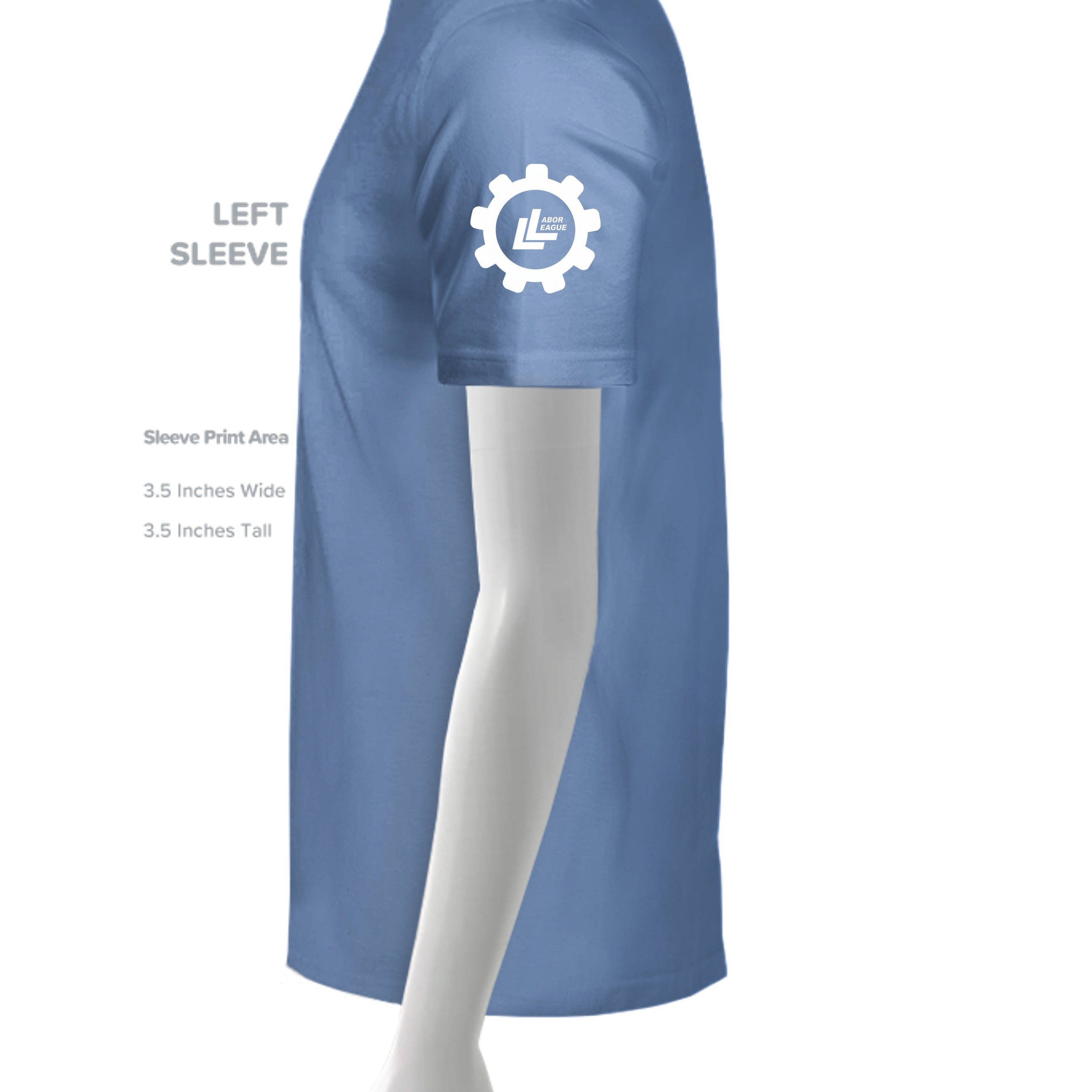 Blue Triblend - 6413 - SLEEVE_LEFT