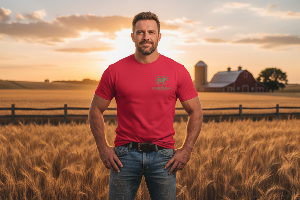 Red - Farmer Model No Overalls