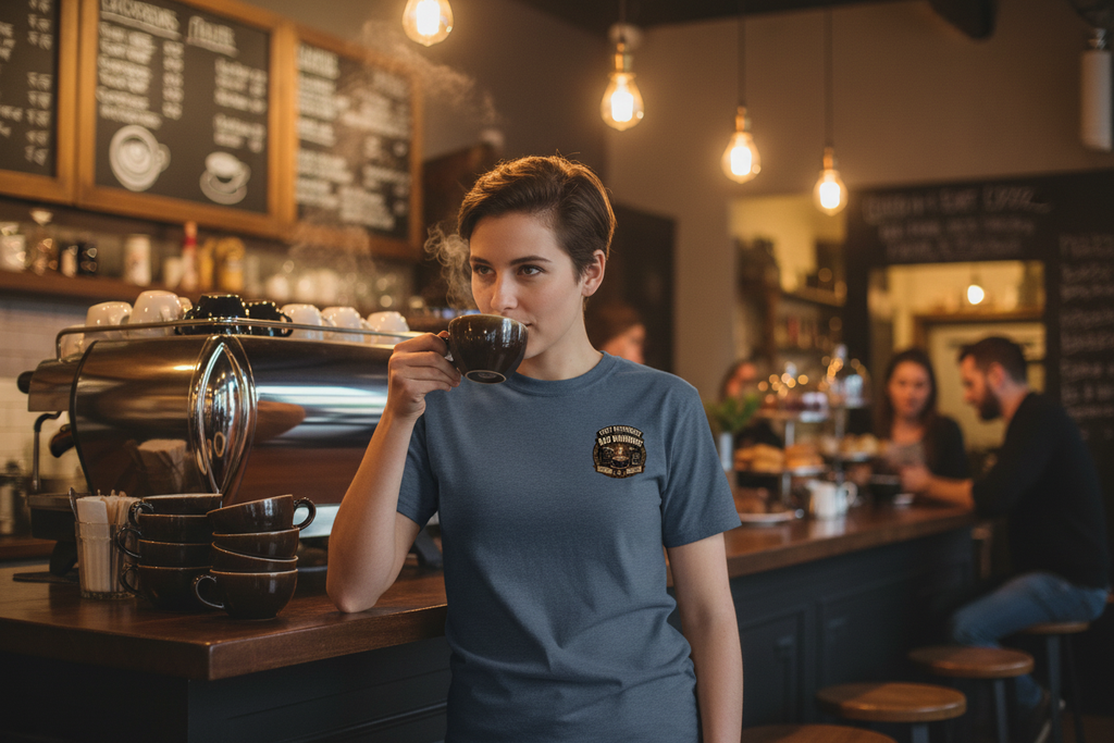 Vintage Navy - Barista Model
