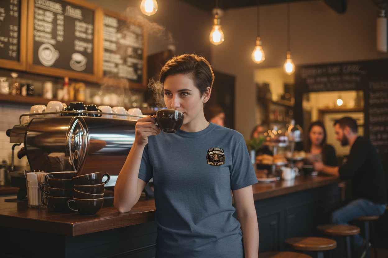 Vintage Navy - Barista Model