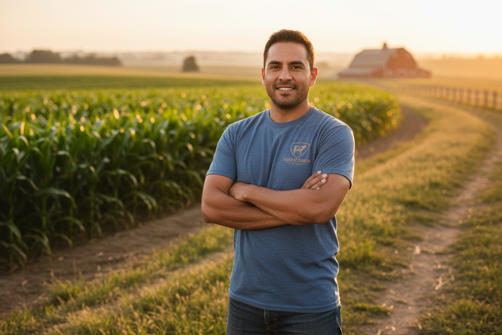 Vintage Navy - Latino Farmer Model